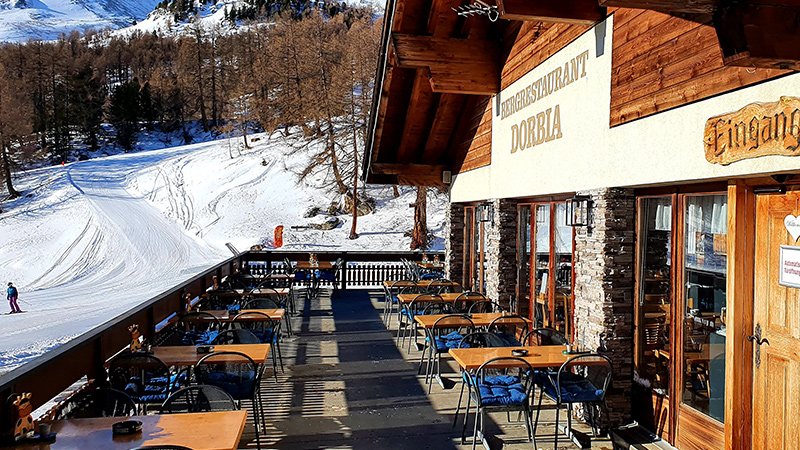 Restaurant de montagne Dorbia - Moosalp
