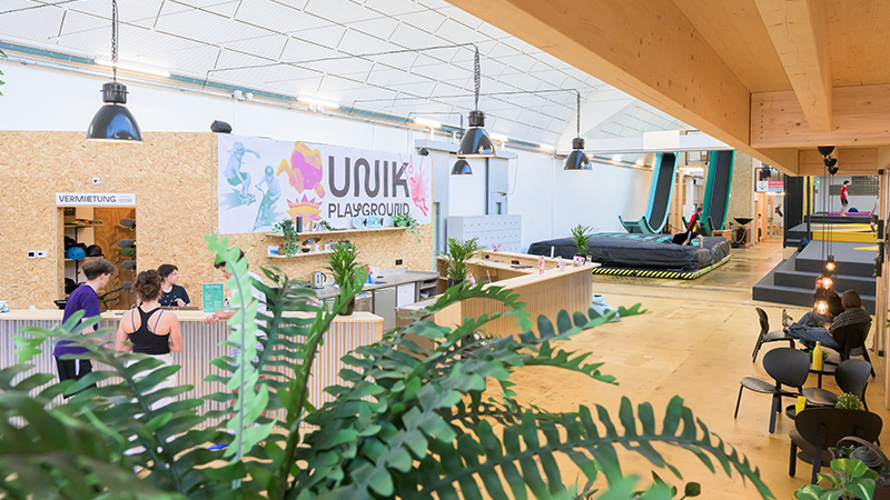 UNIK Playground, Sporthalle – Bern
