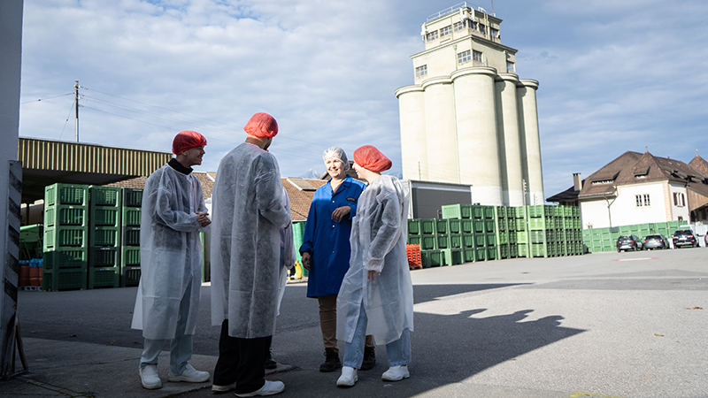 Visite de l'usine REITZEL - Aigle