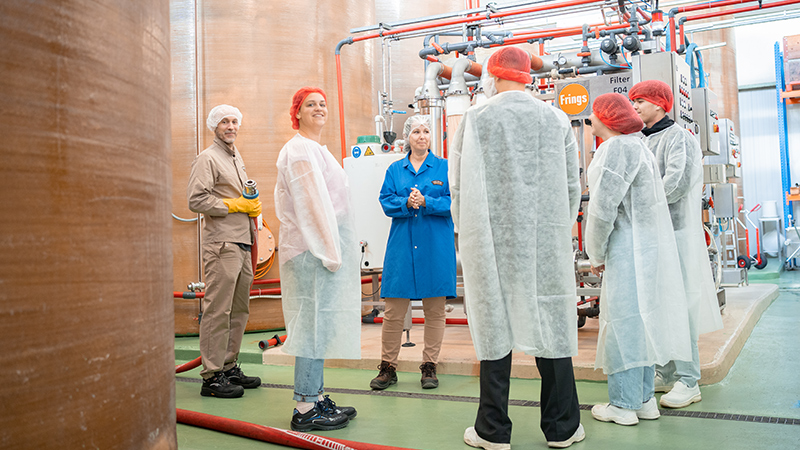 Visite de l'usine REITZEL - Aigle
