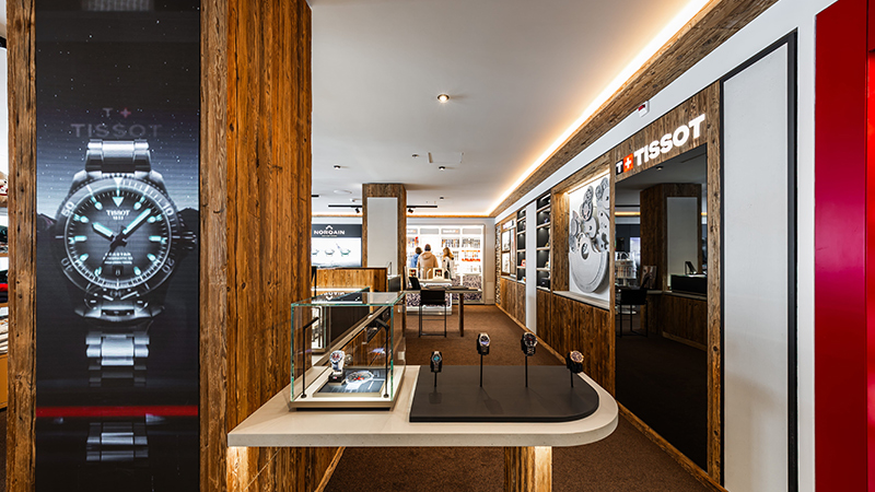 Watch & Souvenir Shop - Glacier 3000