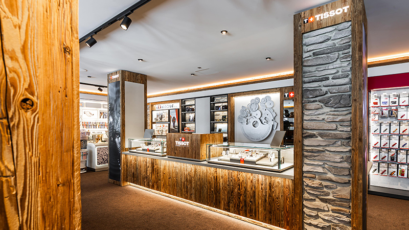 Watch & Souvenir Shop - Glacier 3000