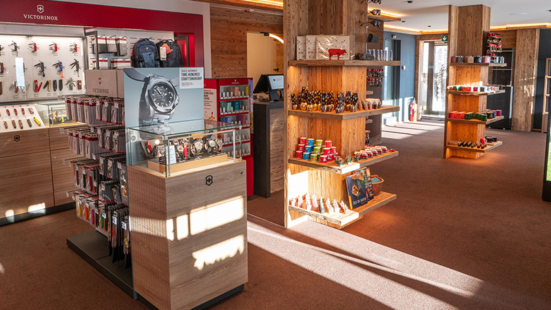 Watch & Souvenir Shop - Glacier 3000
