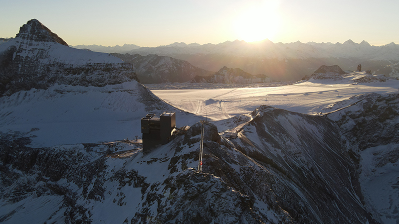 Restaurant Botta et Le 3 - Glacier 3000