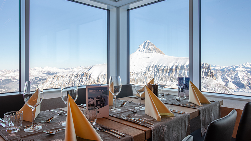 Restaurant Botta et Le 3 - Glacier 3000