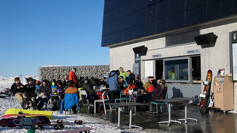 Schuss Bar de l'Espace Weisshorn - Grimentz